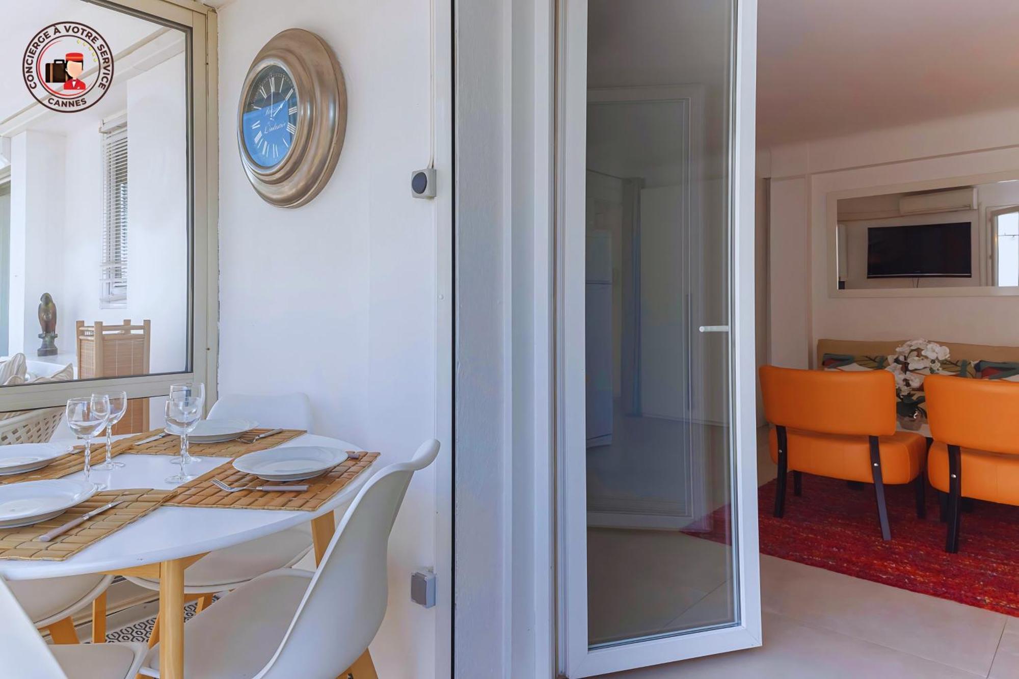 Lido Sea View, Congres & Plage, Clim, Terrasse Vue Apartment *