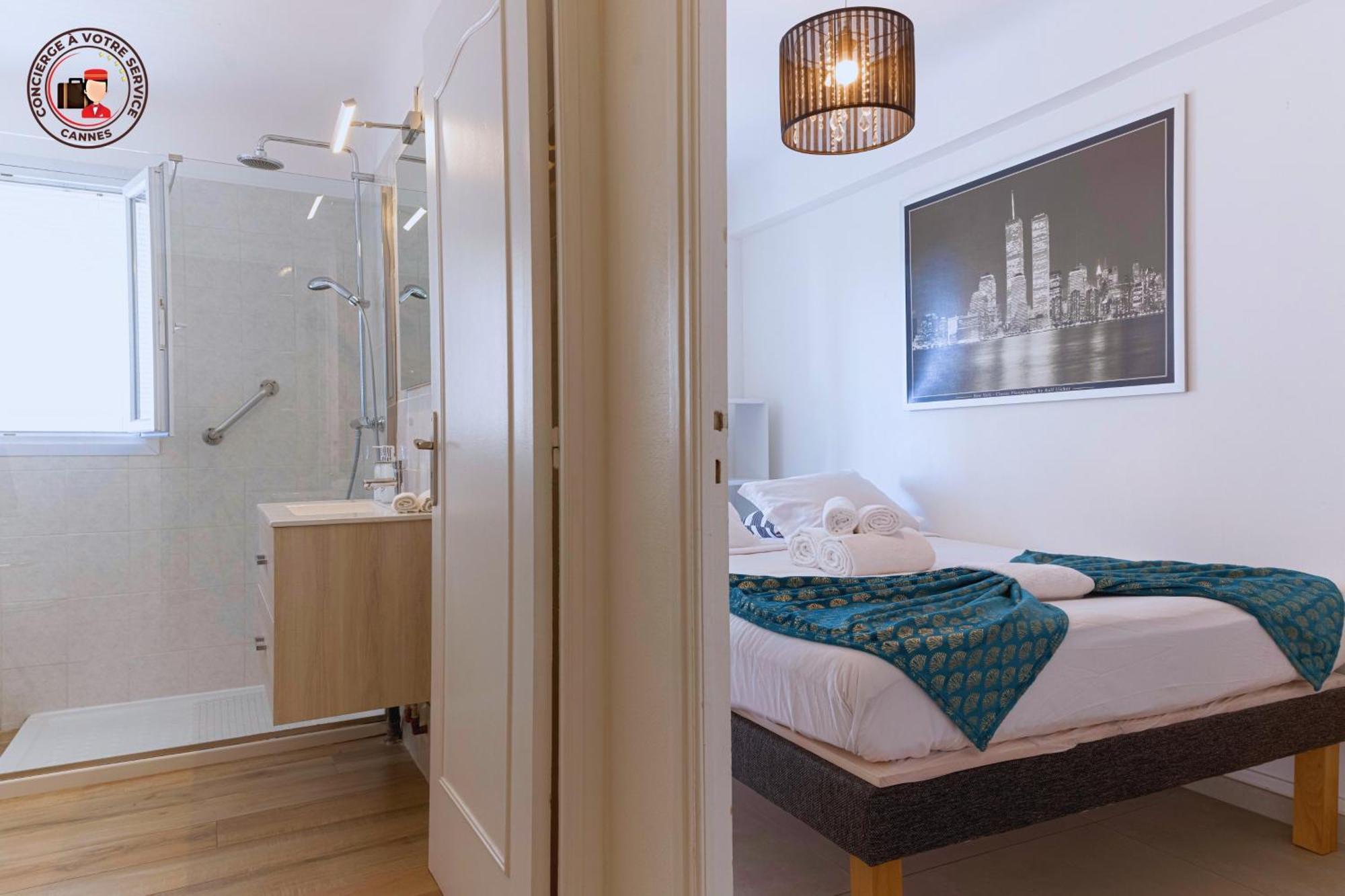 Apartment Lido Sea View, Congres & Plage, Clim, Terrasse Vue